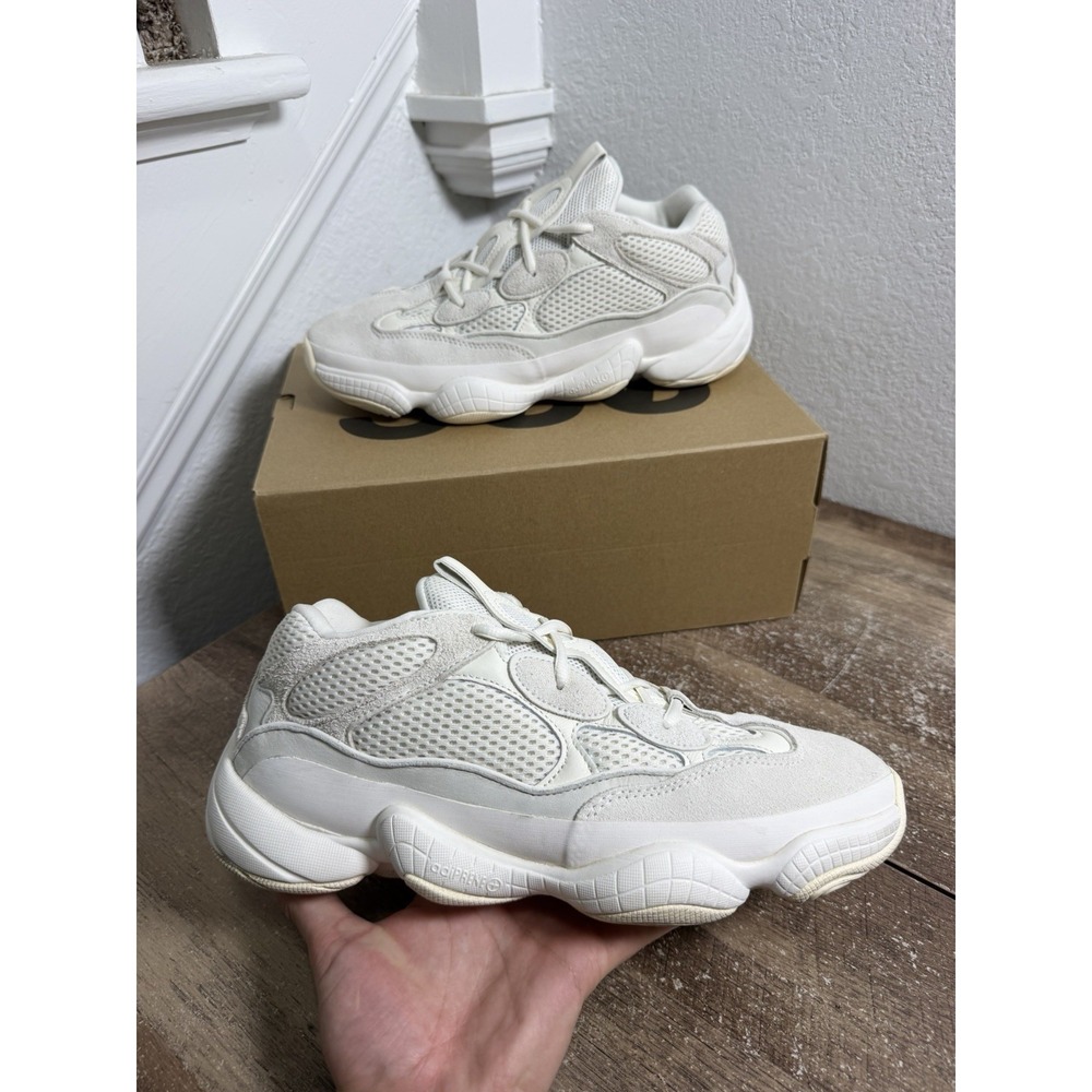 Size 10.5 - adidas Yeezy 500 Bone White 2019 With Original Box Kanye West Ye